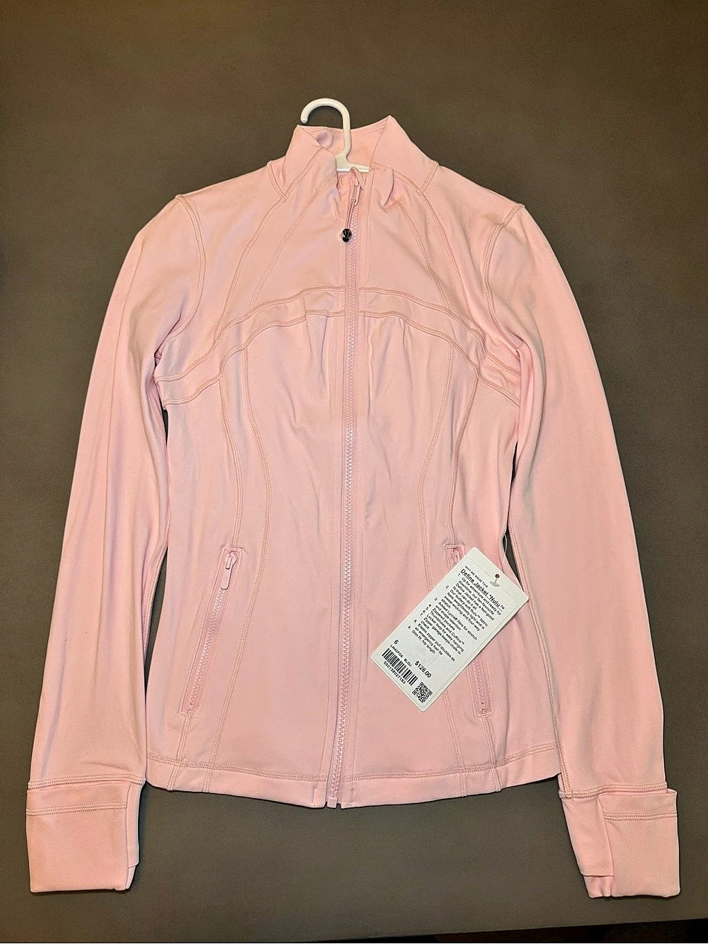 Lululemon Define Jacket *Nulu Women's Pink Size 6 NWT